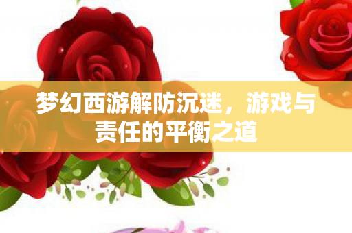 游戏与责任的平衡之道图片