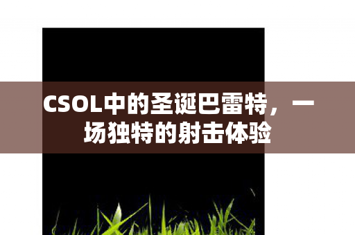 CSOL中的圣诞巴雷特图片