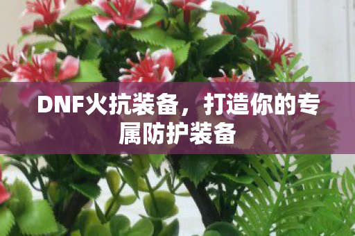 打造你的专属防护装备图片