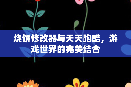 烧饼修改器与天天跑酷图片