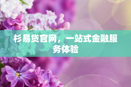 一站式金融服务体验图片