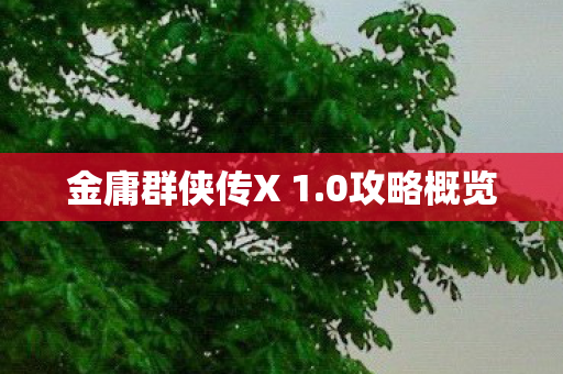 金庸群侠传X 1图片
