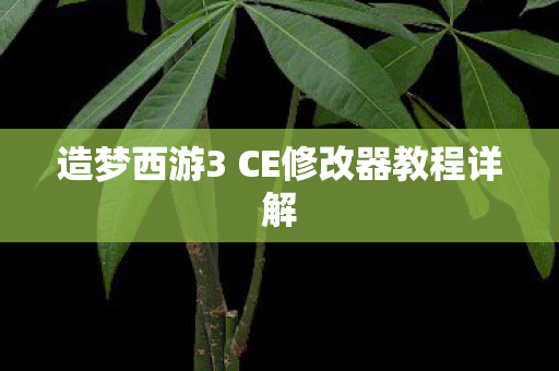 造梦西游3 CE修改器教程详解图片