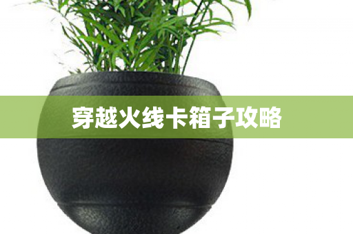 穿越火线卡箱子攻略图片