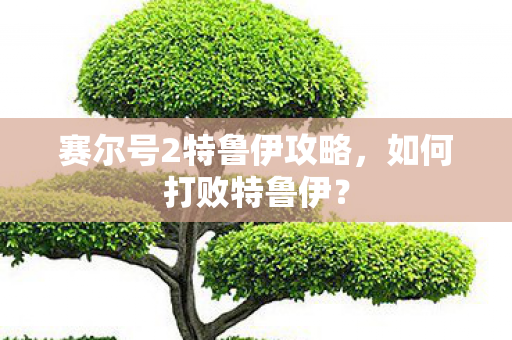 赛尔号2特鲁伊攻略图片