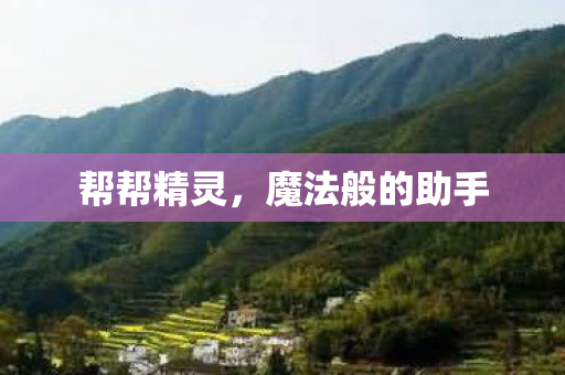 魔法般的助手图片