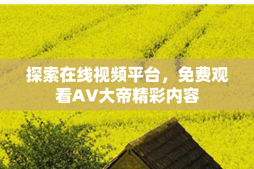 免费观看AV大帝精彩内容图片
