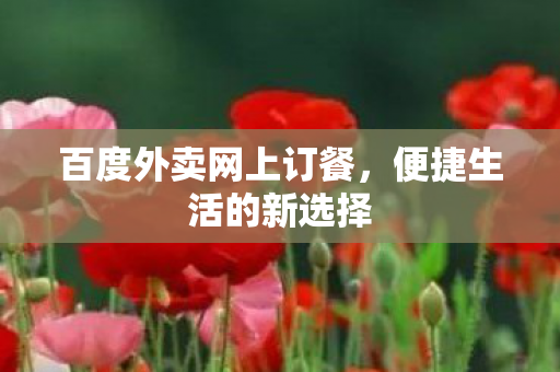 百度外卖网上订餐图片