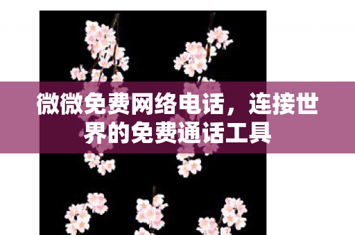连接世界的免费通话工具图片