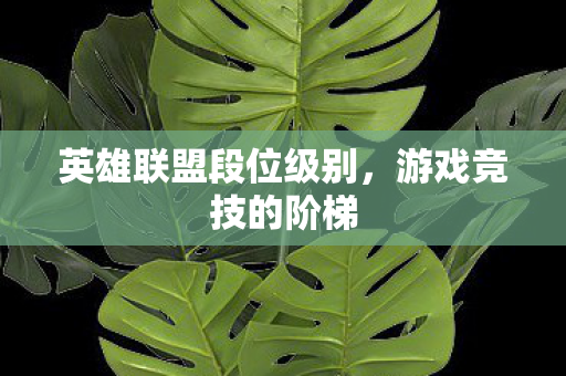 英雄联盟段位级别图片