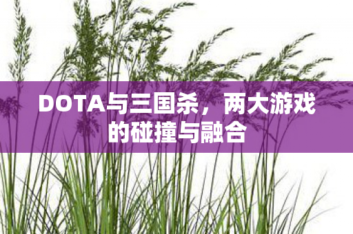 两大游戏的碰撞与融合图片