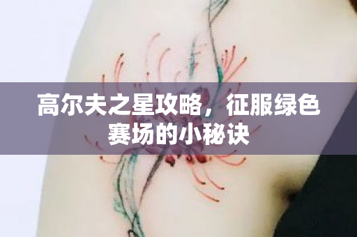 征服绿色赛场的小秘诀图片