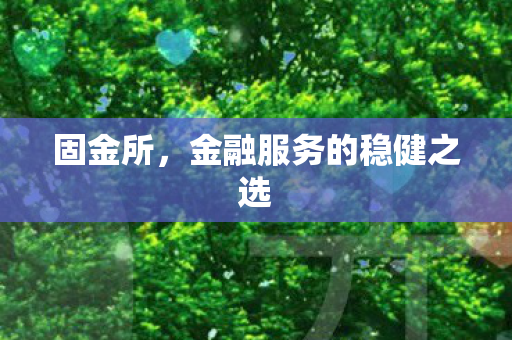 金融服务的稳健之选图片
