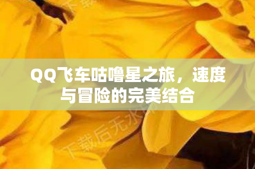 速度与冒险的完美结合图片