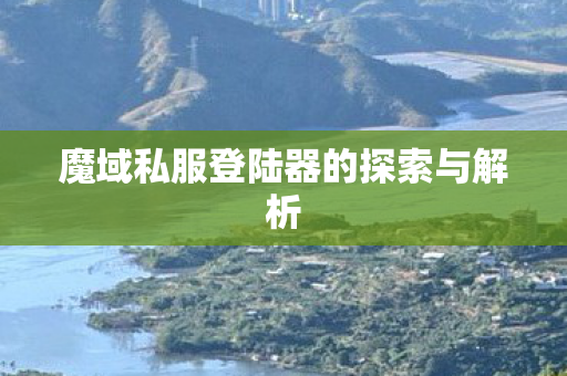魔域私服登陆器的探索与解析图片