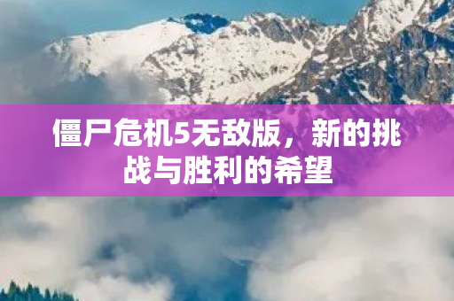 新的挑战与胜利的希望图片