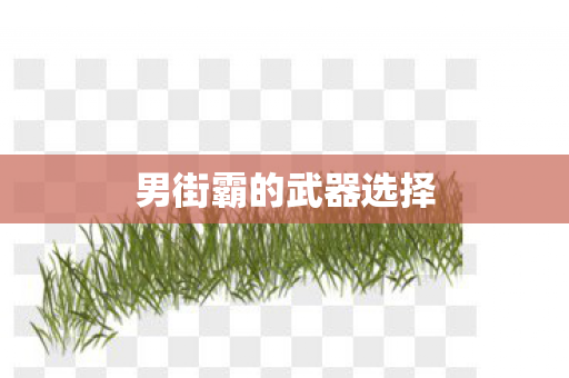 男街霸的武器选择图片