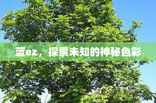 探索未知的神秘色彩图片