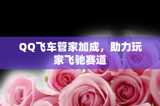 QQ飞车管家加成图片