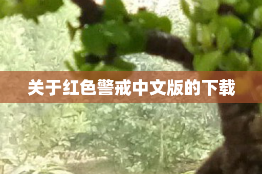 关于红色警戒中文版的下载图片