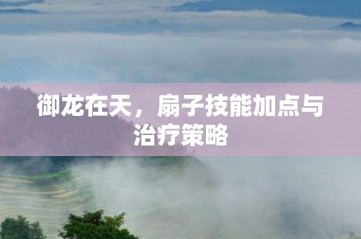 扇子技能加点与治疗策略图片