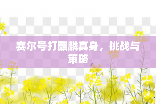 赛尔号打麒麟真身图片