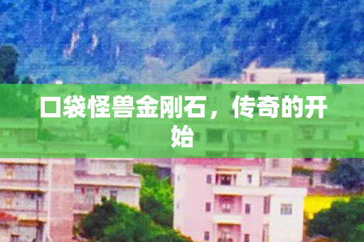 口袋怪兽金刚石图片