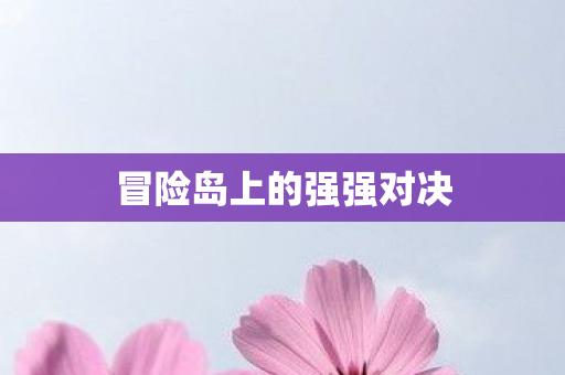 冒险岛上的强强对决图片