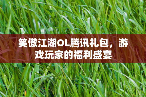 笑傲江湖OL腾讯礼包图片