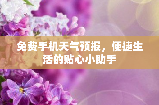 便捷生活的贴心小助手图片