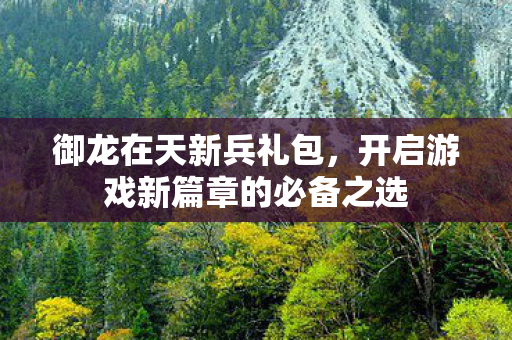 开启游戏新篇章的必备之选图片