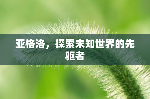 探索未知世界的先驱者图片