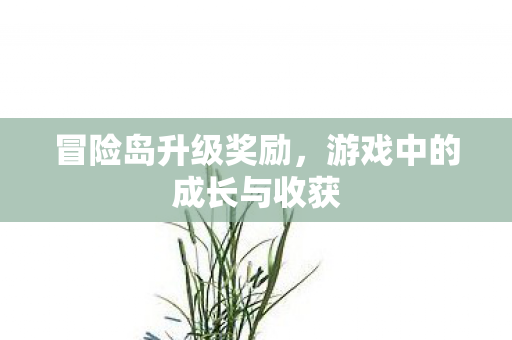 游戏中的成长与收获图片