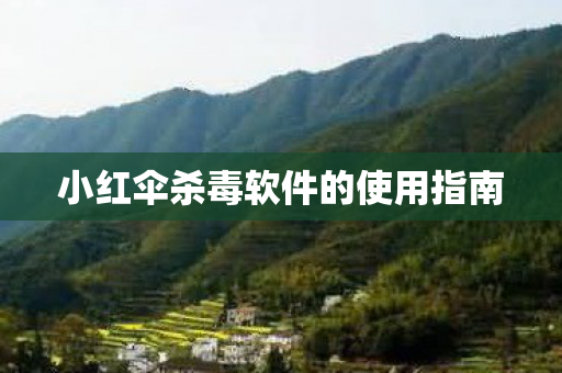 小红伞杀毒软件的使用指南图片