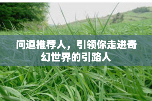 引领你走进奇幻世界的引路人图片