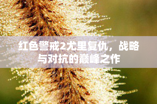 战略与对抗的巅峰之作图片