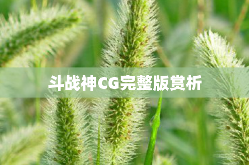 斗战神CG完整版赏析图片