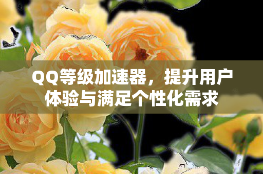 提升用户体验与满足个性化需求图片