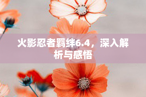 火影忍者羁绊6图片