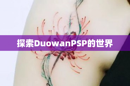 探索DuowanPSP的世界图片
