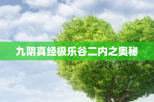 九阴真经极乐谷二内之奥秘图片