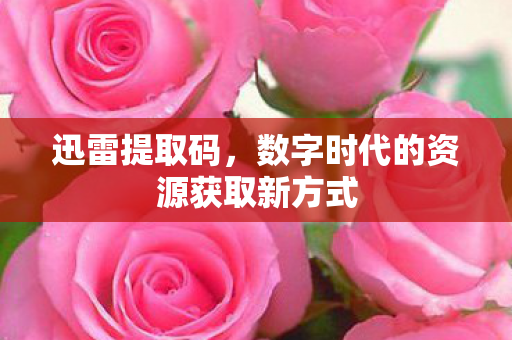 数字时代的资源获取新方式图片