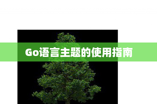 Go语言主题的使用指南图片