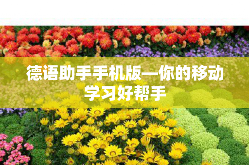 你的移动学习好帮手图片