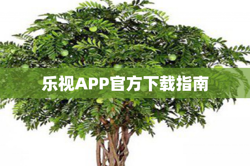 乐视APP官方下载指南图片
