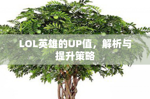 LOL英雄的UP值图片