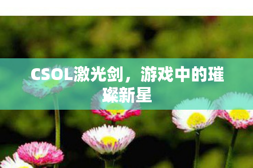 游戏中的璀璨新星图片