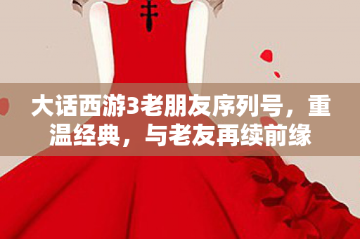 大话西游3老朋友序列号图片