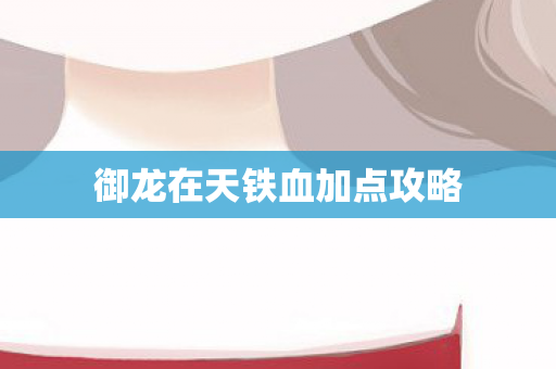 御龙在天铁血加点攻略图片