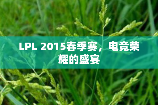 LPL 2015春季赛图片